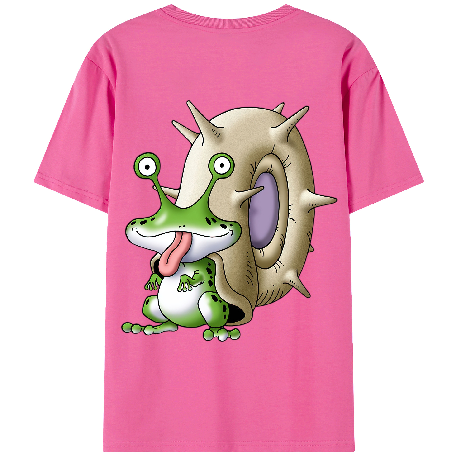 （画像用） ドラゴンクエスト Doragon Kuesuto Dragon Quest レディース半袖Tシャツ(バックプリント)